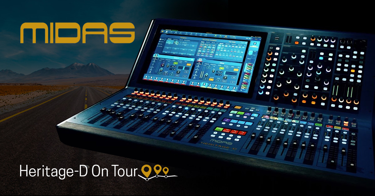 Un tour per scoprire la nuova console Midas HeritageD