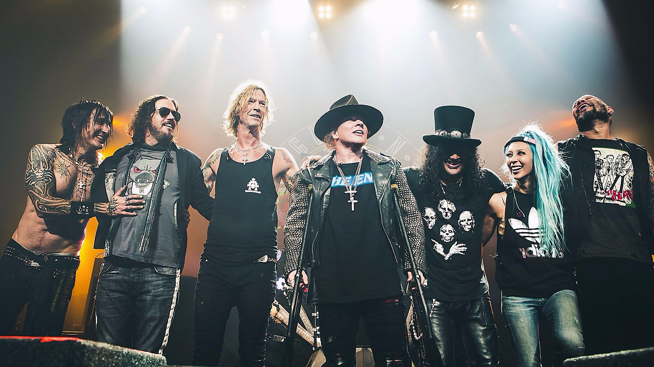 I Guns N' Roses tornano in tour nel 2017